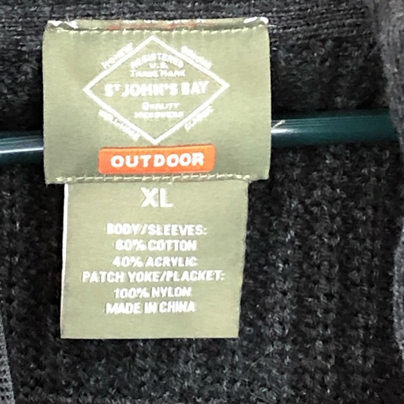 XL Men’s sweater gray NWT - Picture 2 of 11